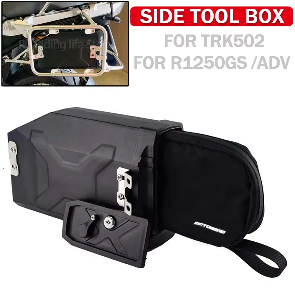 Motorcycle Gear Holder - Motorcycle Left Side Toolbox 5 Liter