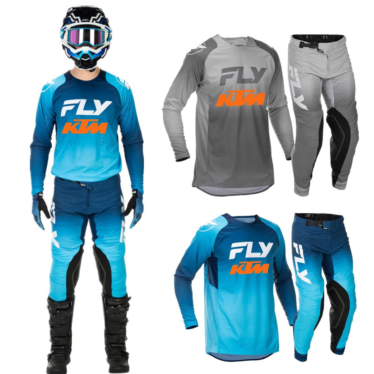 Motorcycle Gear Sale - 2026 GREY Moto Gear Set Motocross