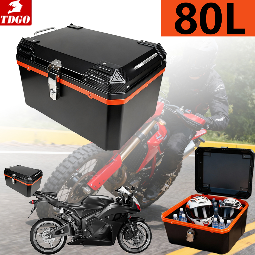 80L Large Capacity Plastic Mot – обзор и цена Motorcycle Gear Holder