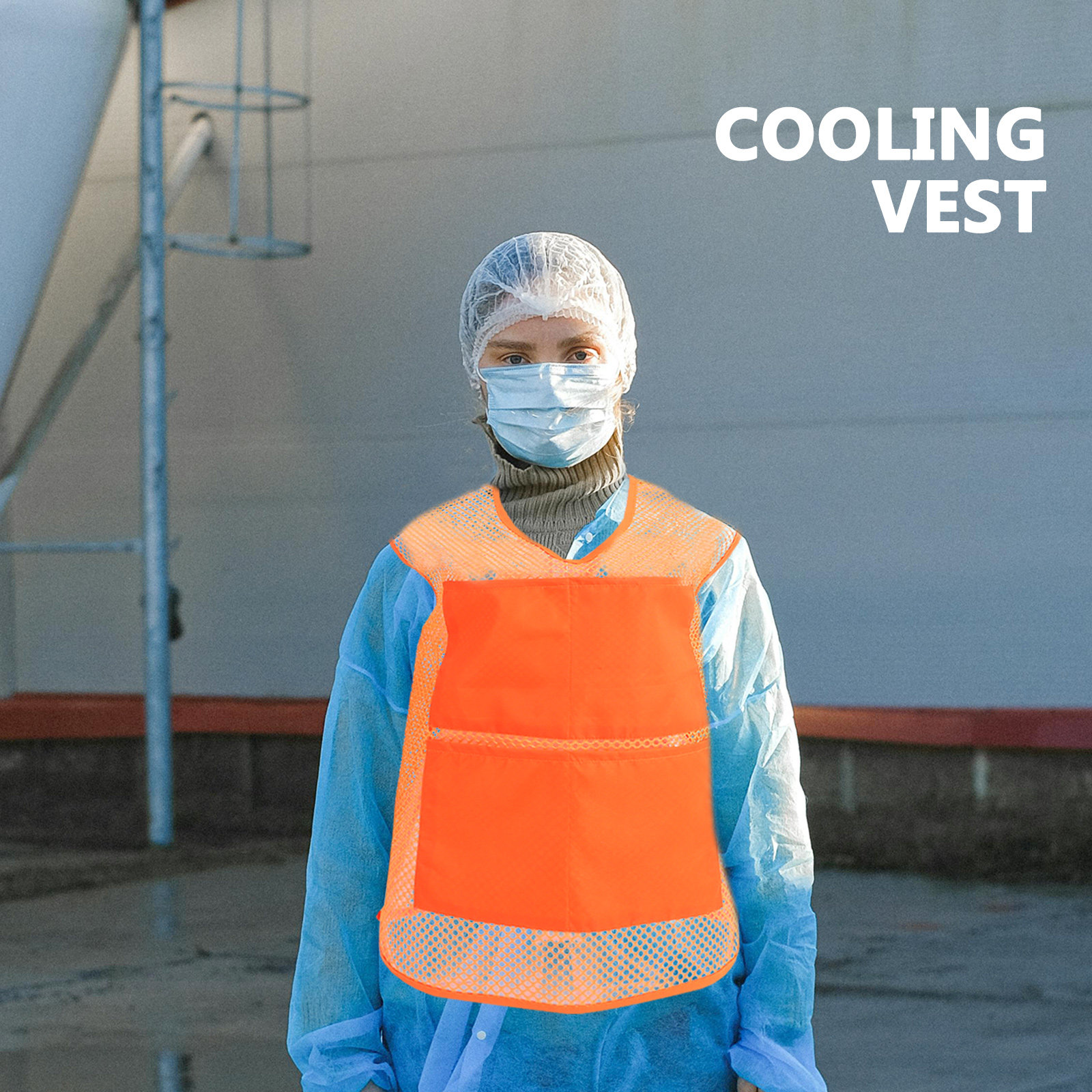 1Set Cooling Vest and Ice Pack – обзор и цена Motorcycle Gear Hot Weather