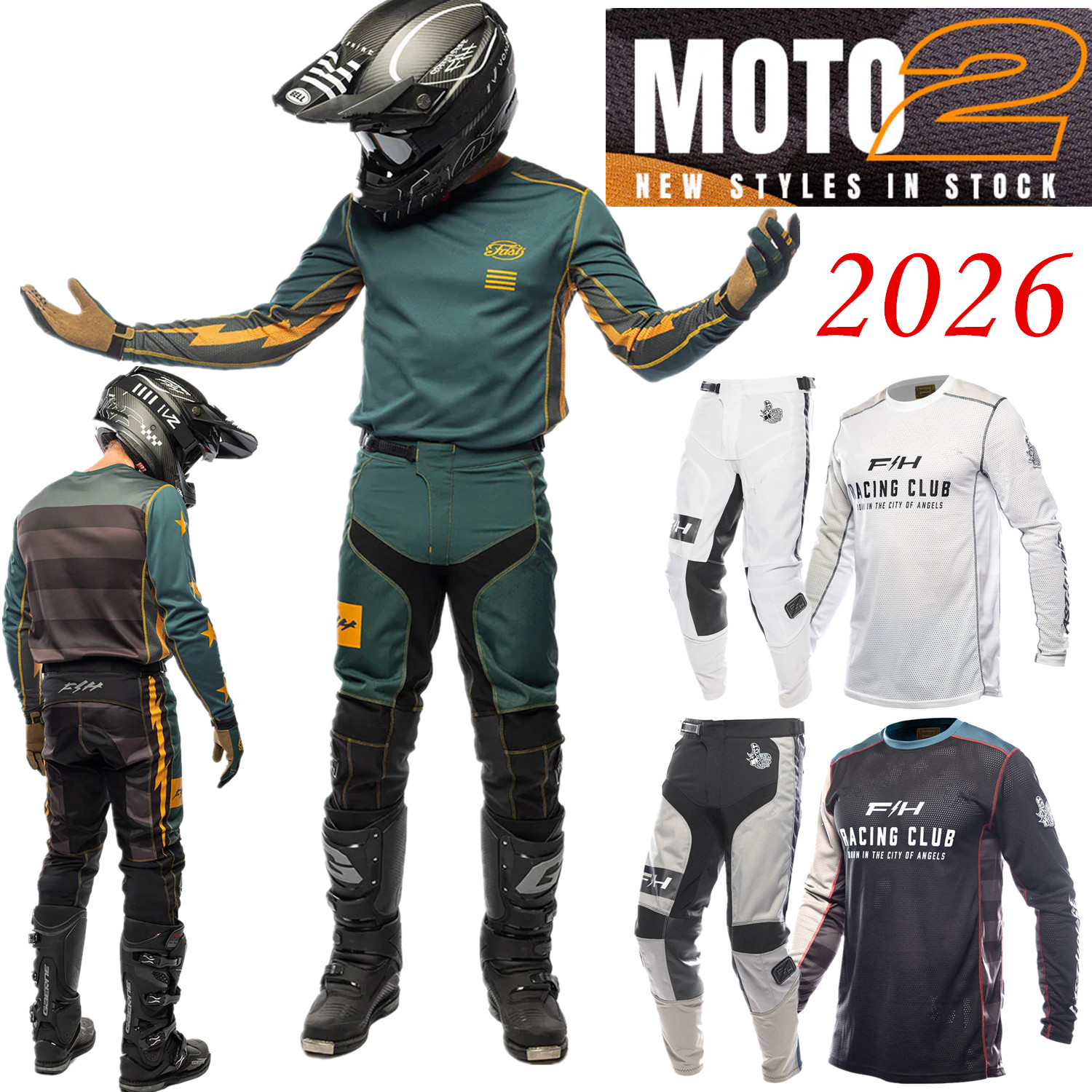 2026 FH MX Kit Off Road Motocr – обзор и цена Motorcycle Gear Sale