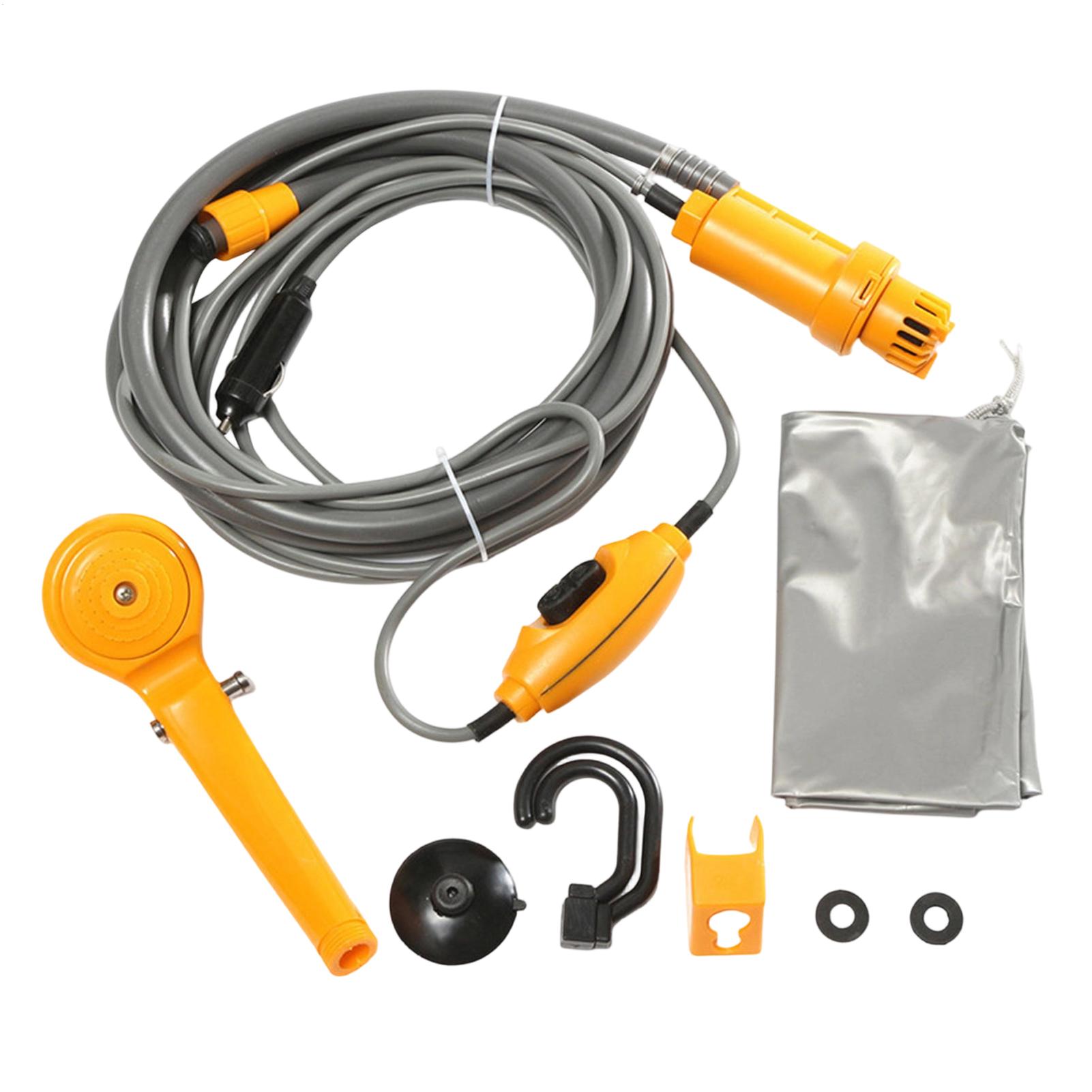 12V Portable Shower Electric C – обзор и цена Motorcycle Gear Wash