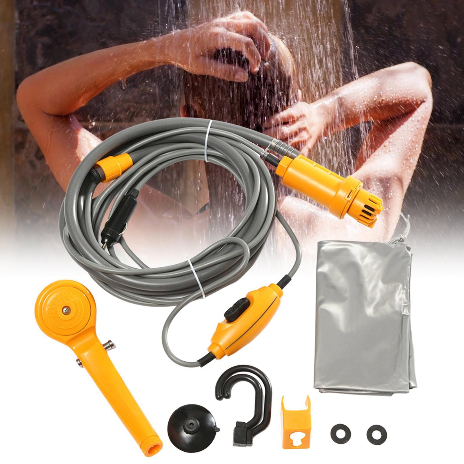 12V Portable Shower Electric C – обзор и цена Motorcycle Gear Wash